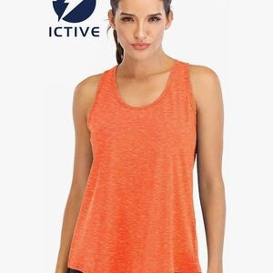 Ictive - Vibrant Orange Tank Top
